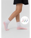 Носки белый/розовый/св.эвкалипт/св.лаванда/