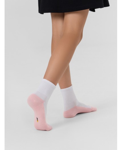 Носки белый/розовый/св.эвкалипт/св.лаванда/
