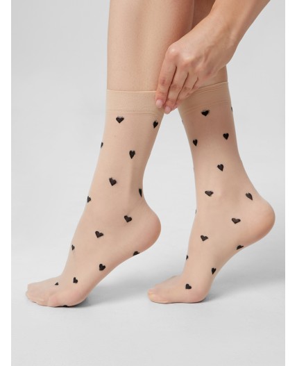 Носки нюдовый-2/