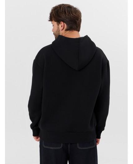 Худи черный +печать2