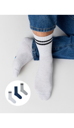 Носки сер.меланж /св.сер.мел /джинсовый/