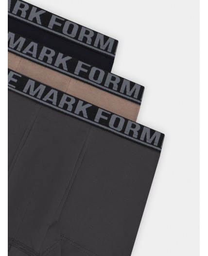 Трусы коричневый + обсидиан + черный