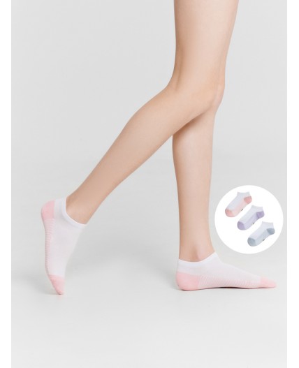 Носки белый/розовый/св.лаванда/облако/