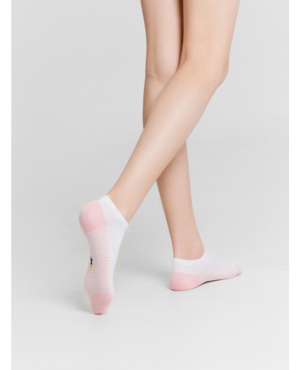 Носки белый/розовый/св.лаванда/облако/