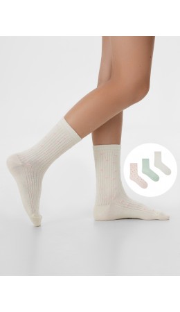 Носки молочный /св.эвкалипт /зефирный/