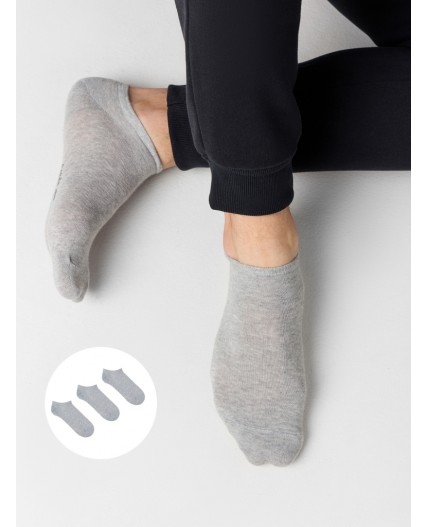 Носки серый меланж-3/