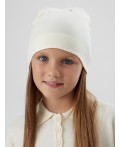 Шапка молочный