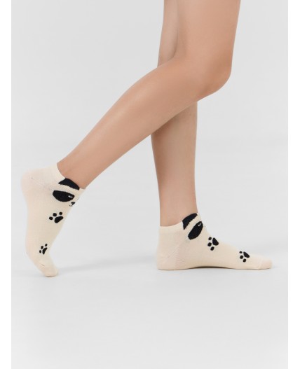 Носки нюдовый-3/