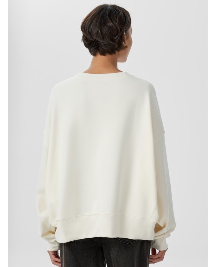 Свитшот молочный