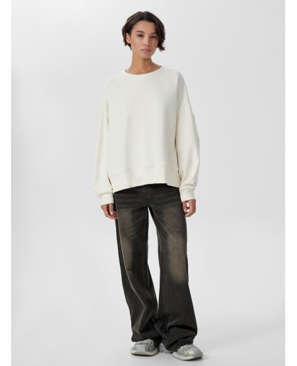 Свитшот молочный