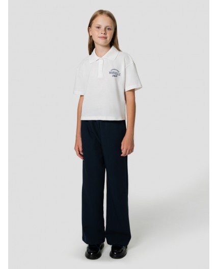 Поло белый +печать