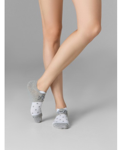 Носки серый меланж-3/