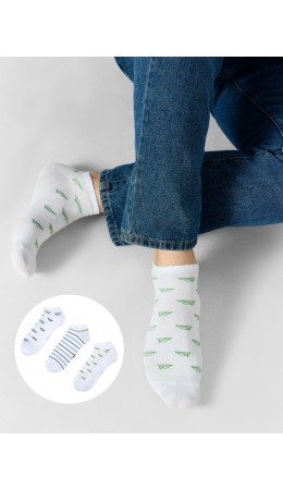 Носки белый-3/