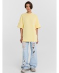Футболка желтый +печать2