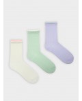 Носки молочный /св.эвкалипт /св.лаванда/