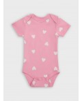 Комплект сердечки на розовом