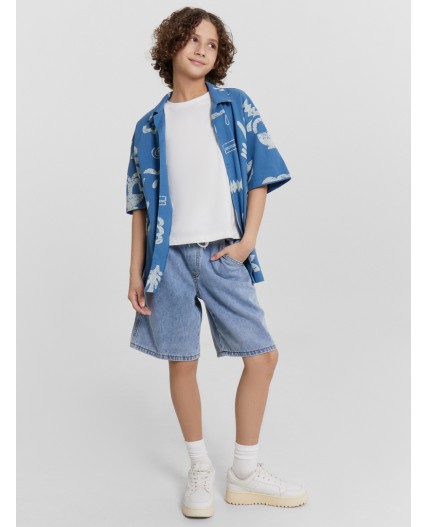 Шорты голубой