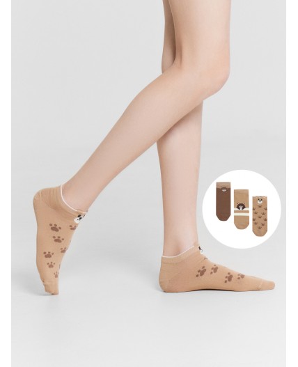 Носки капучино-3/