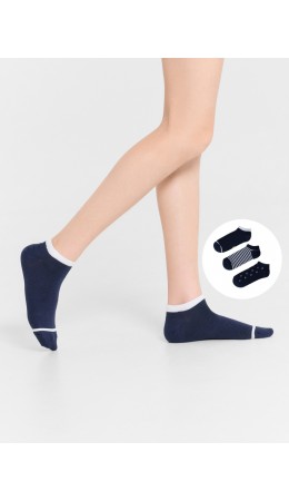 Носки т.синий-3/