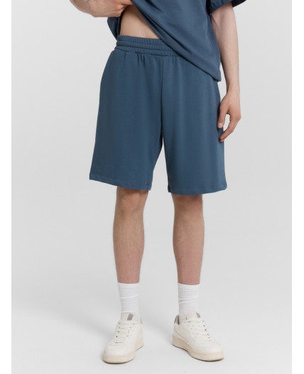 Шорты серый деним