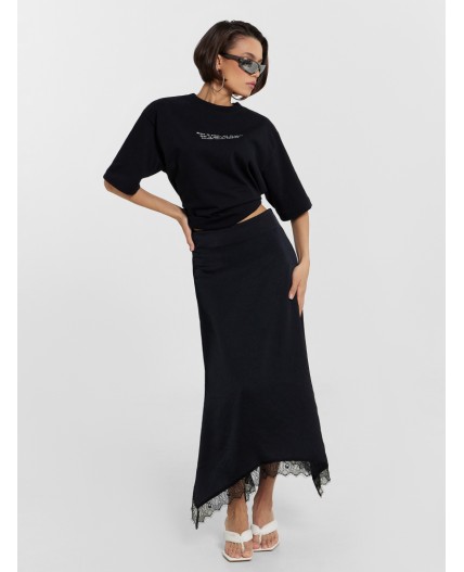 Юбка черный