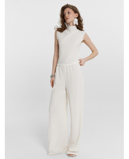 Брюки св.молочный