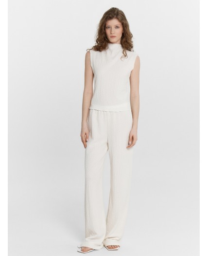 Брюки св.молочный