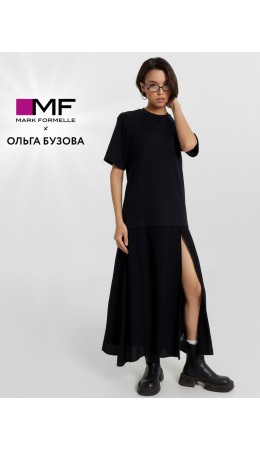 Платье черный