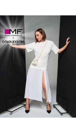 Платье белый