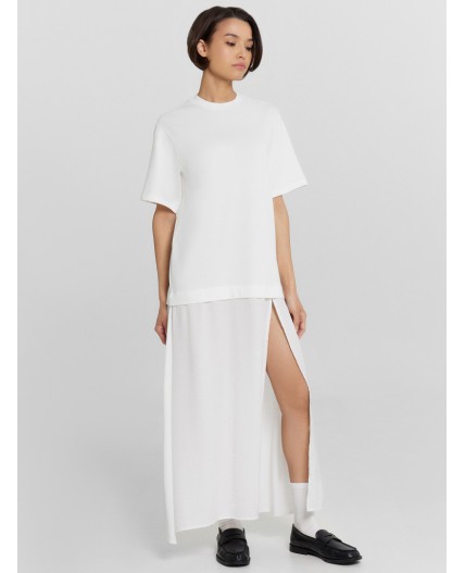 Платье белый