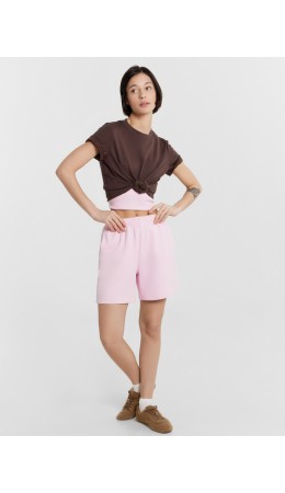 Шорты розовое саше