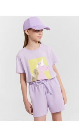 Шорты св.лиловый