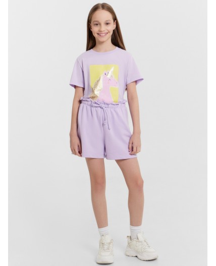 Шорты св.лиловый