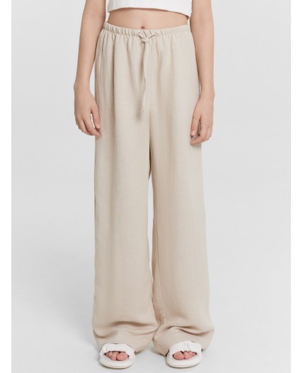 Брюки св.молочный