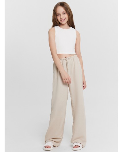 Брюки св.молочный