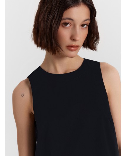 Сарафан черный