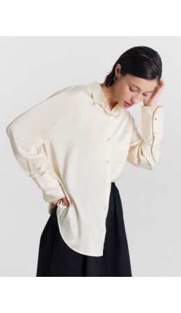 Рубашка молочный