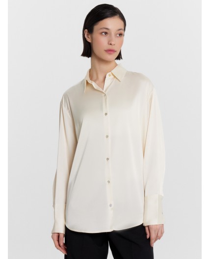 Рубашка молочный