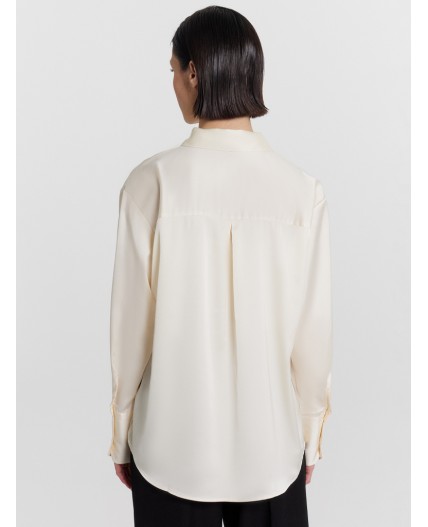 Рубашка молочный