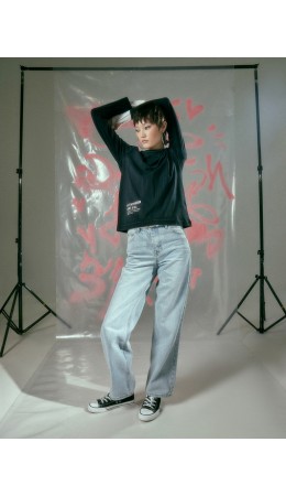 Джинсы голубой