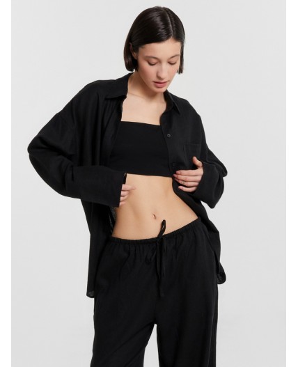 Рубашка черный