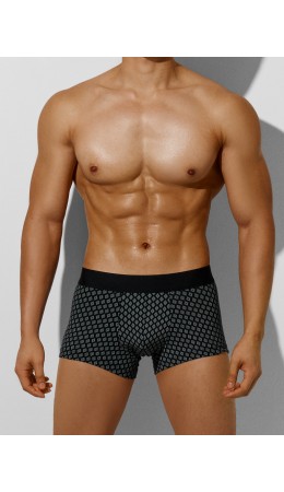 Трусы ромбы на черном2