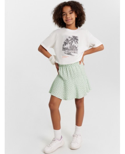 Футболка белый +печать6