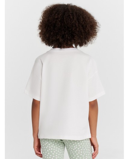 Футболка белый +печать6