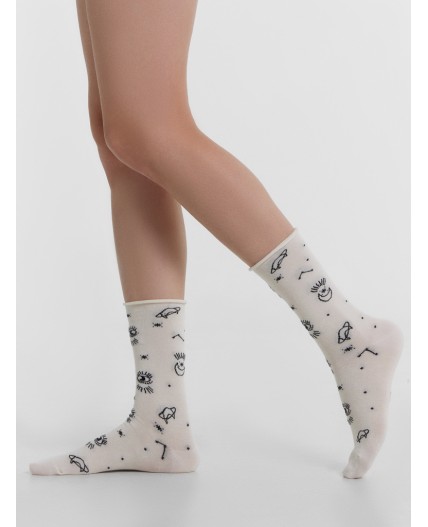 Носки молочный