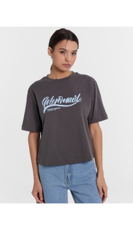 Футболка шиншилла +печать