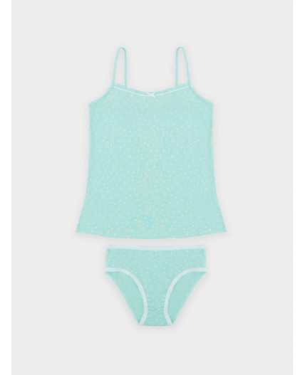 Комплект белые снежинки