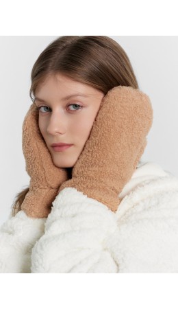 Варежки карамель