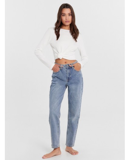 Брюки голубой