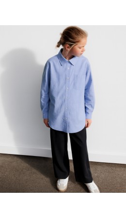 Рубашка нежно -голубой